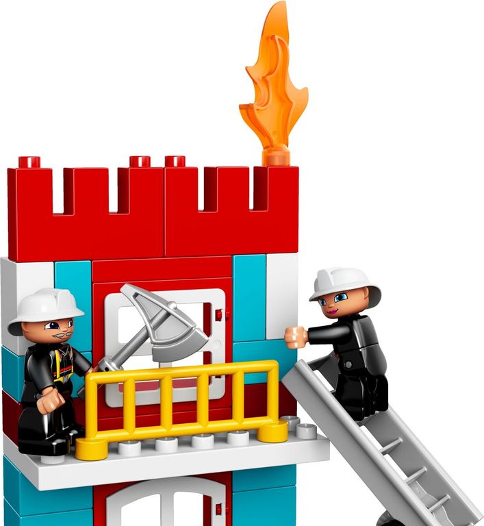 LEGO® DUPLO® La Estación de Bomberos minifiguras