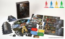 Tomb Raider Legends: The Board Game componenten