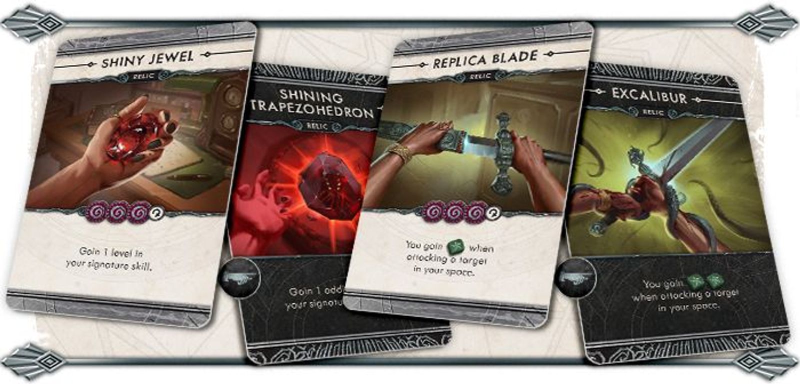 Cthulhu: Death May Die – Fear of the Unknown cards