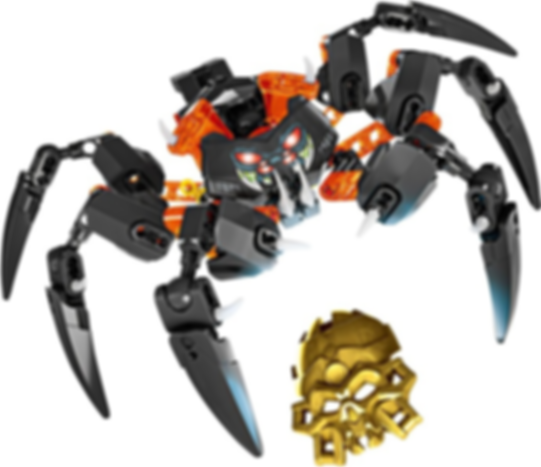 LEGO® Bionicle Lord of Skull Spiders components