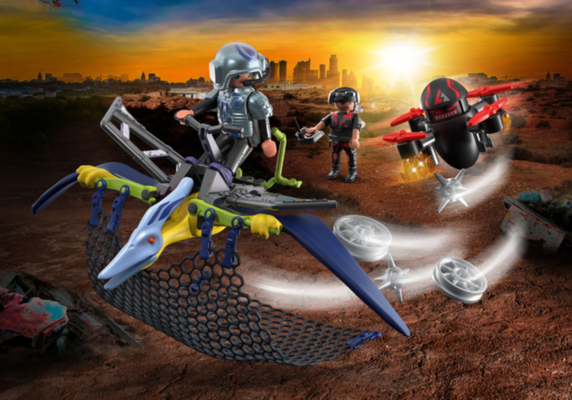 Playmobil® Dino Rise Pterandon: aanval vanuit de lucht