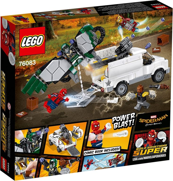 LEGO® Marvel Beware the Vulture back of the box