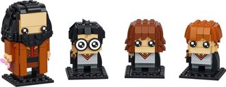 LEGO® BrickHeadz™ Harry, Hermione, Ron e Hagrid™ componenti