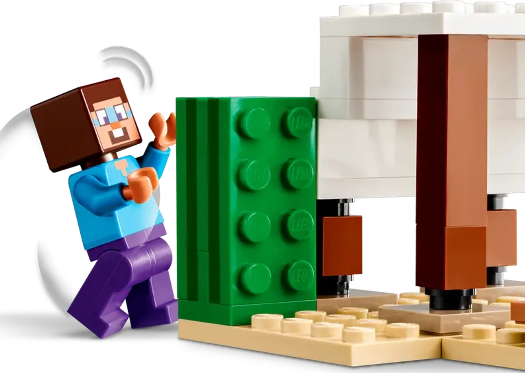 LEGO® Minecraft Steves Wüstenexpedition minifiguren