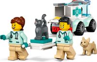 LEGO® City Furgoneta Veterinaria de Rescate minifiguras