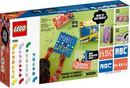 LEGO® DOTS Ergänzungsset XXL – Botschaften rückseite der box