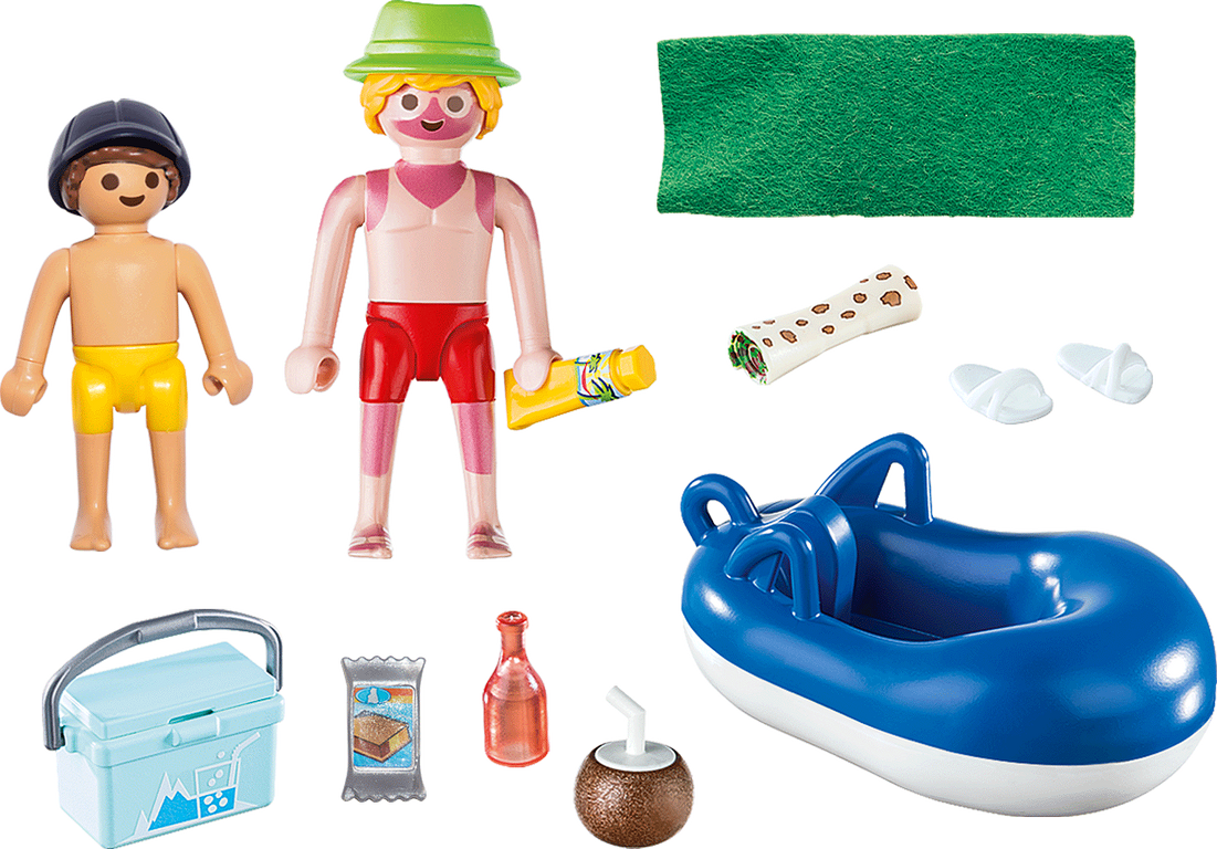Playmobil® Family Fun Sunburnt Swimmer components