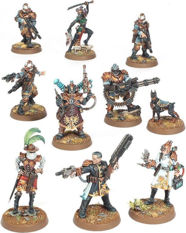 Warhammer 40,000 - Kill Team: Elucidian Starstriders miniaturas