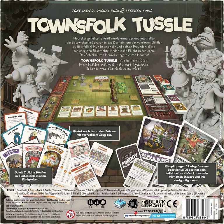 Townsfolk Tussle rückseite der box