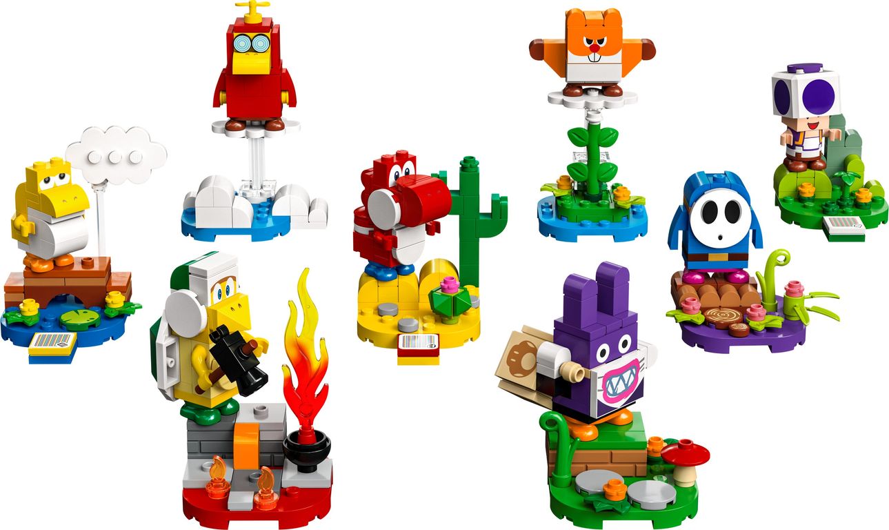 LEGO® Super Mario™ Character Packs - Series 5 components