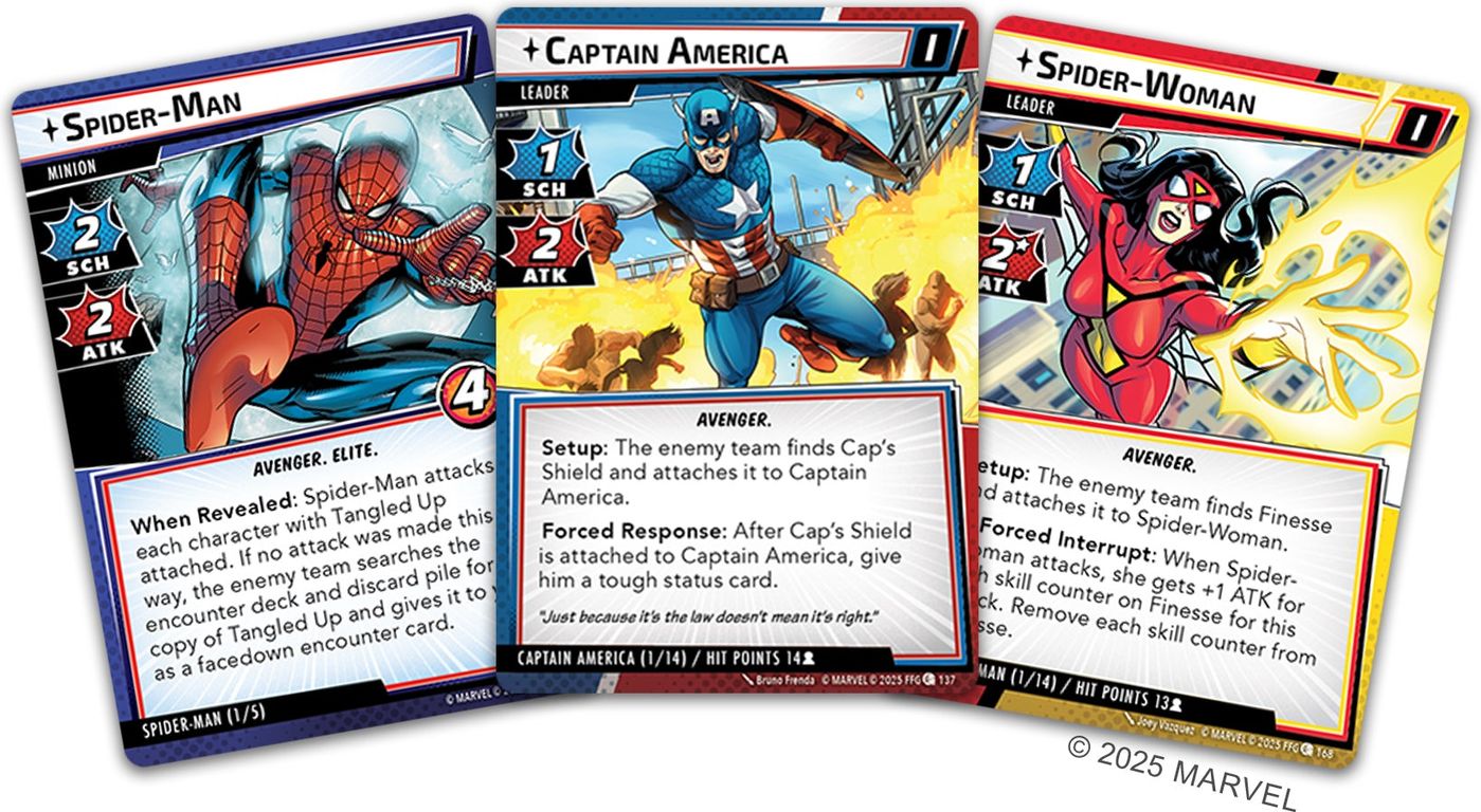 Marvel Champions: The Card Game – Civil War Expansion carte