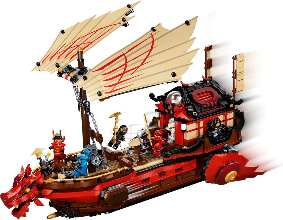 LEGO® Ninjago Barco de Asalto Ninja jugabilidad