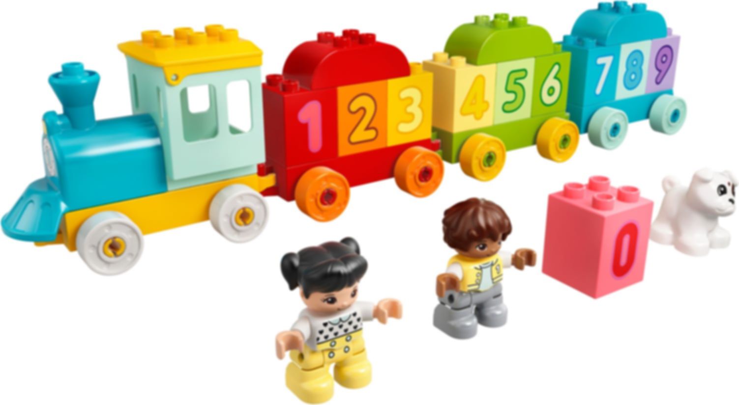 LEGO® DUPLO® Treno dei numeri - Impariamo a contare componenti