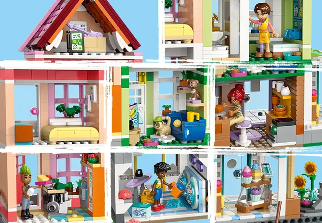 LEGO® Friends Les appartements et boutiques de Heartlake City