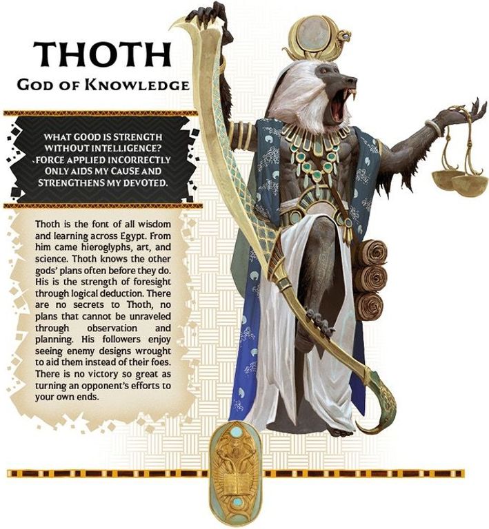 Ankh: Dieux de l'Egypte – Panthéon Thoth