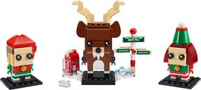 LEGO® BrickHeadz™ Reindeer, Elf and Elfie components