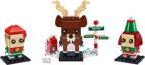 LEGO® BrickHeadz™ Rendier, Elf en Elfie componenten