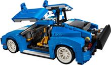 LEGO® Creator Le bolide bleu intérieur