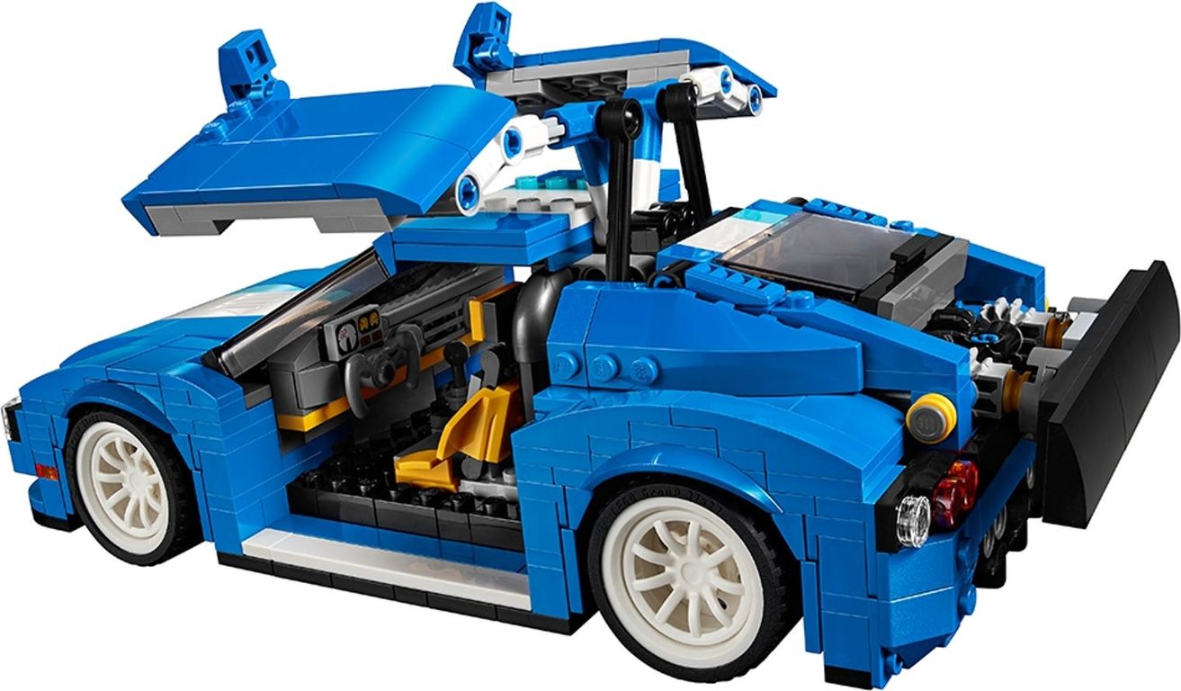 LEGO® Creator Turbo Track Racer interior