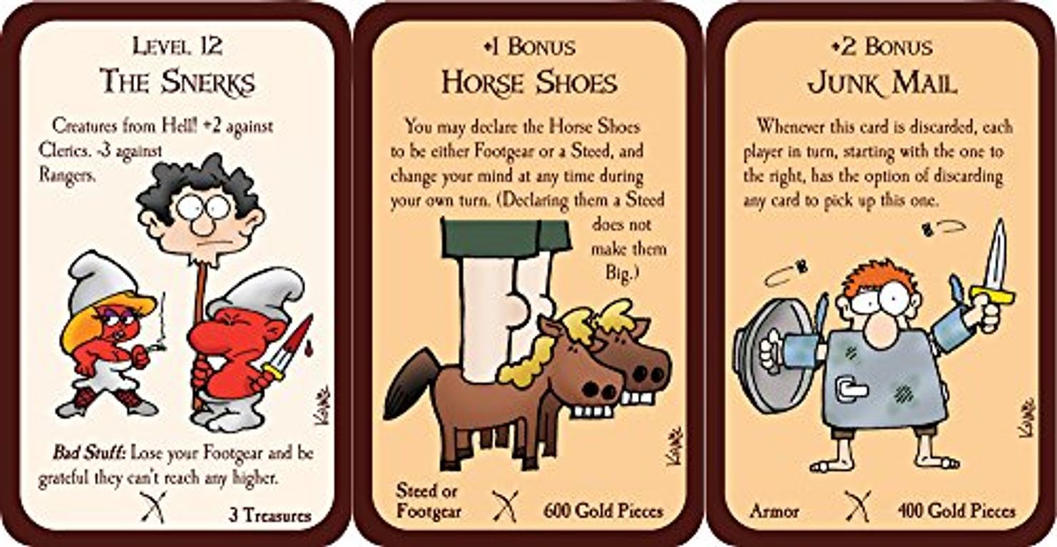 Munchkin 5: El Día del Arquero cartas