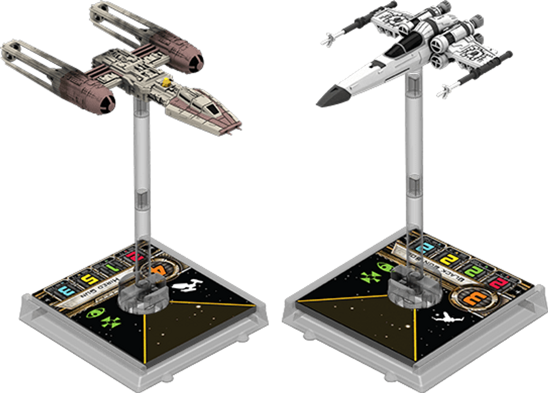 Star Wars: X-Wing Miniatures Game - Most Wanted Expansion Pack miniatures