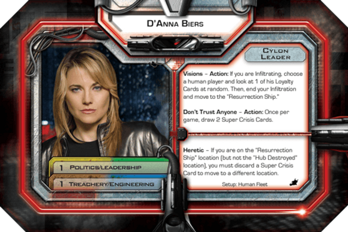 Battlestar Galactica: Daybreak Expansion kaart