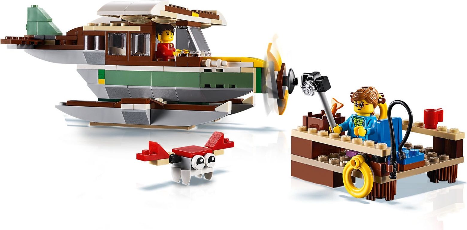 LEGO® Creator Woonboot aan de rivier alternatief