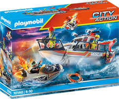 Playmobil® City Action Fire Rescue with Personal Watercraft