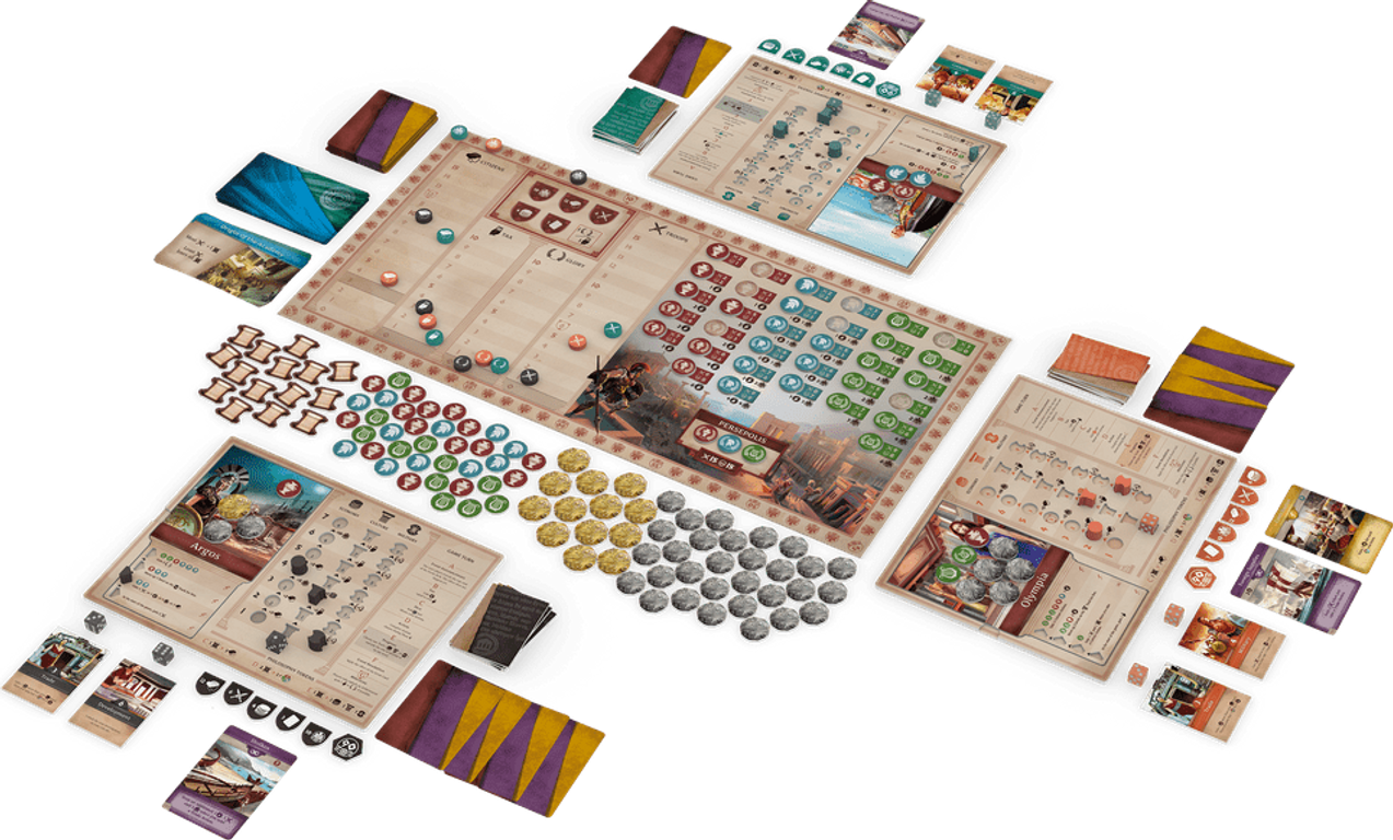 Khôra: Rise of an Empire components