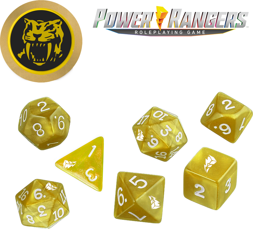 Power Rangers RPG Dice Set