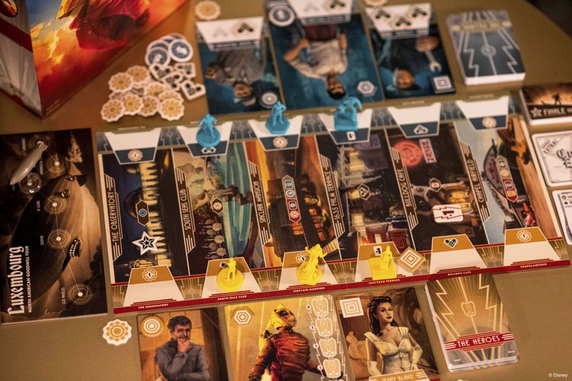 The Rocketeer: Fate of the Future components