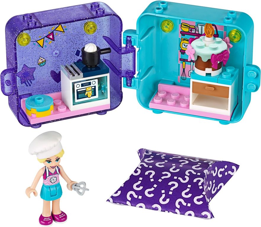 LEGO® Friends Stephanie's Play Cube components