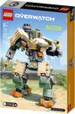 LEGO® Overwatch Bastion achterkant van de doos