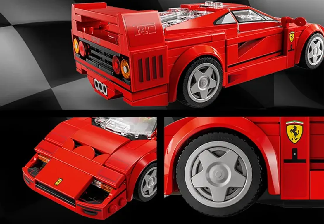 LEGO® Speed Champions Ferrari F40 Supersportwagen