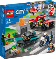 LEGO® City Rescate de Bomberos y Persecución Policial