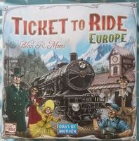 Ticket to ride Europa