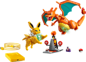 LEGO® Pokémon™ SMART Play™: Charizard vs. Jolteon Ultimate Battle components