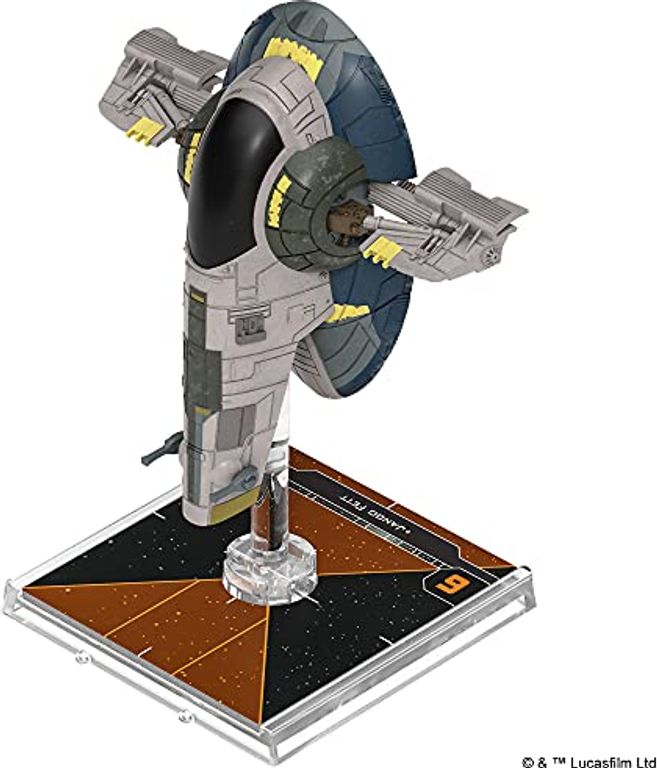 Star Wars: X-Wing (Second Edition) – Jango Fett's Slave I Expansion Pack miniature