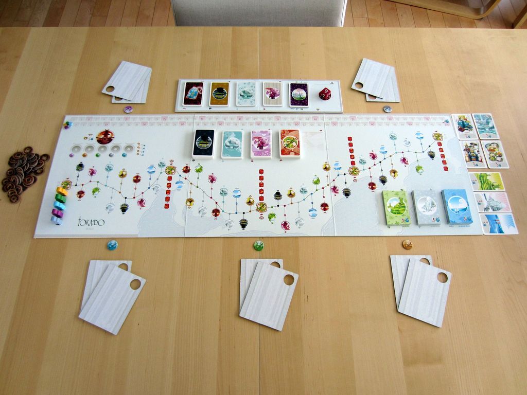 Tokaido Crossroads komponenten