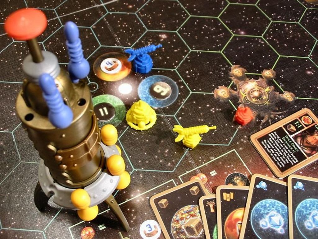 Starfarers of Catan components