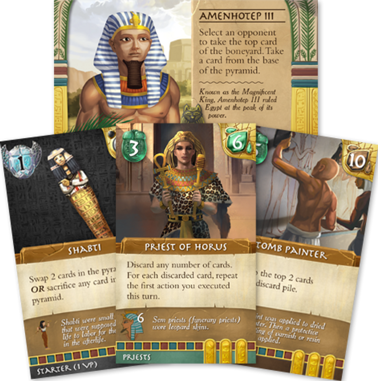 Valley of the Kings: Premium Edition cards