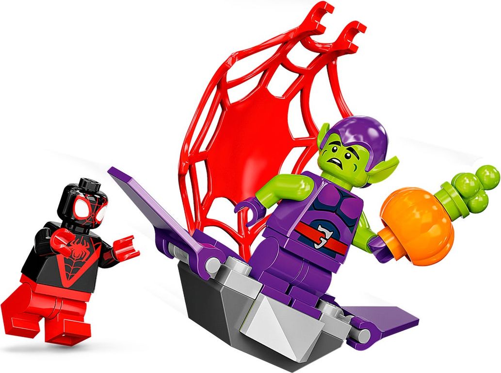 LEGO® Marvel Miles Morales: Spider-Mans Techno-Trike spielablauf