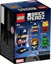 LEGO® BrickHeadz™ Captain America back of the box