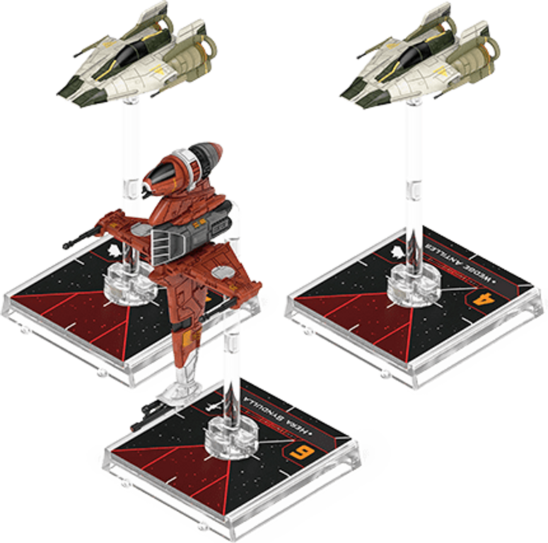 Star Wars: X-Wing (Second Edition) – Phoenix Cell Squadron Pack miniatures