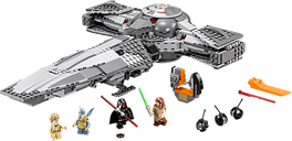 LEGO® Star Wars Sith Infiltrator™ componenten