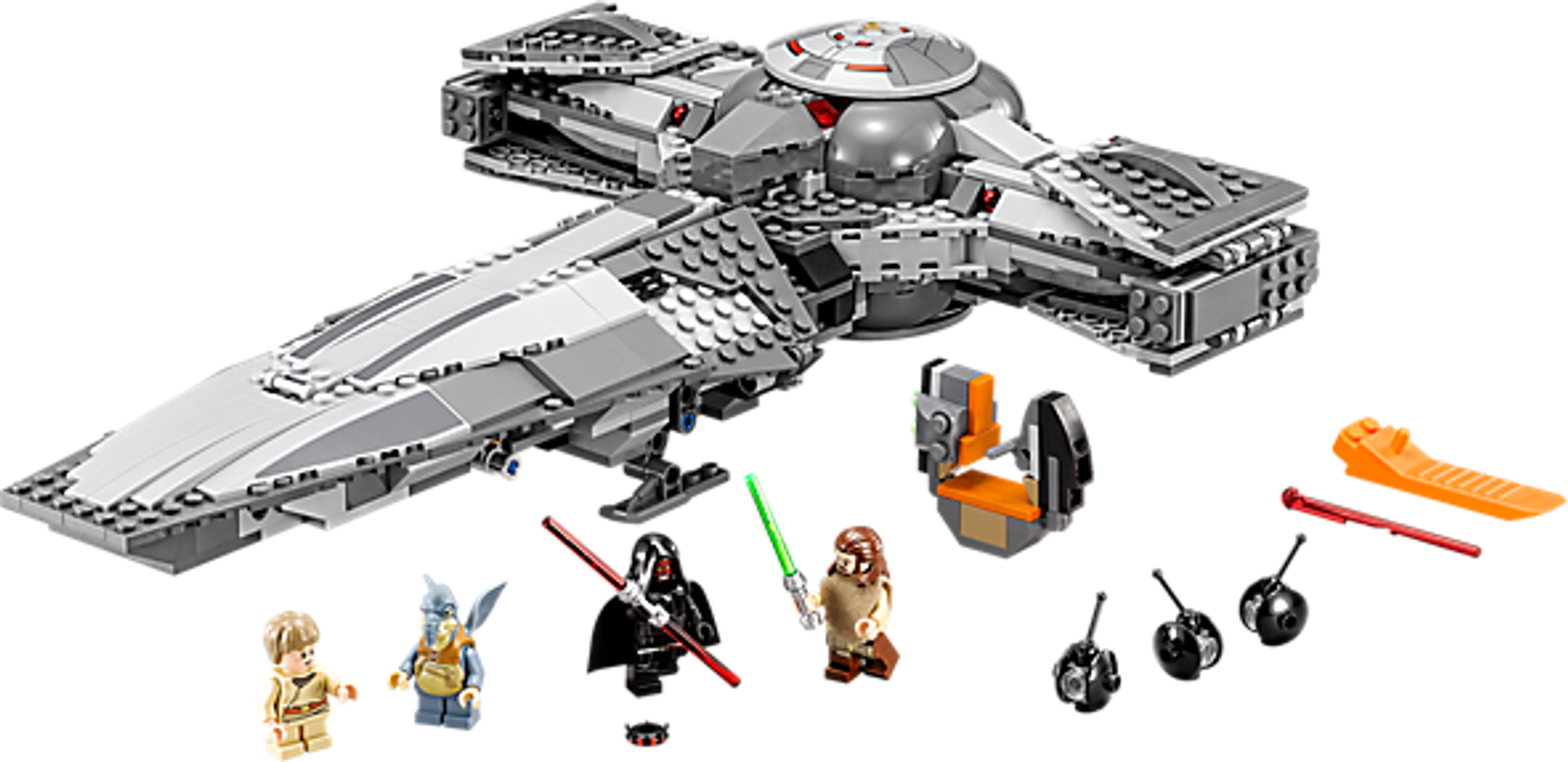 LEGO® Star Wars Sith Infiltrator™ components