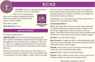Dune: Ecaz & Moritani faction carte