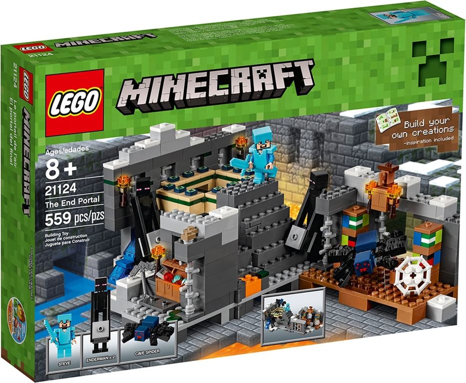 The Best Prices Today For Lego Minecraft The End Portal Toybricksfinder