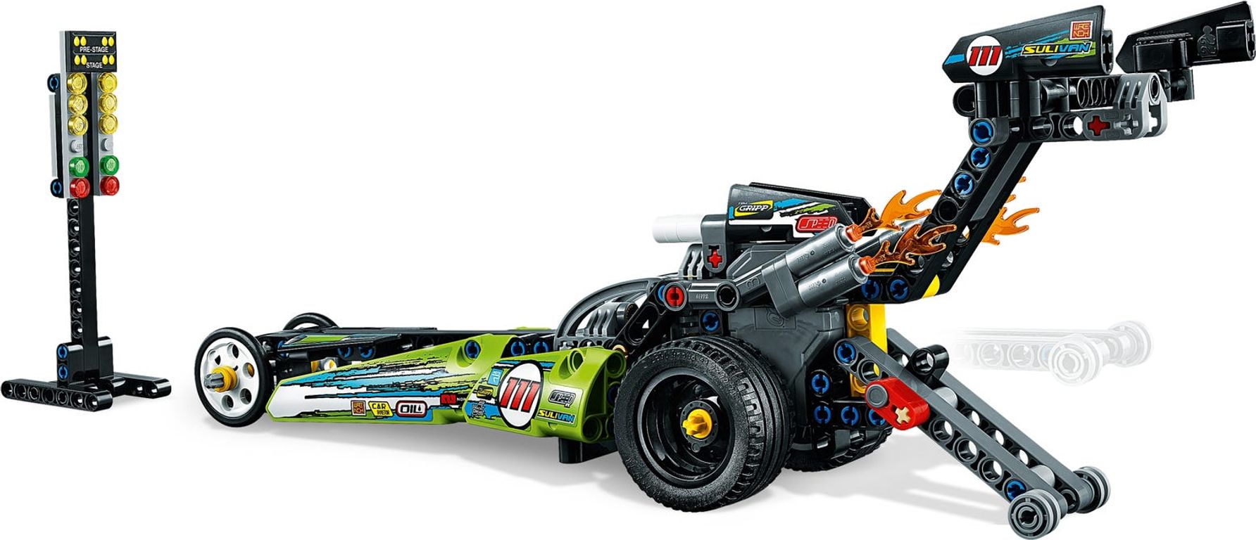 LEGO® Technic Dragster Rennauto spielablauf