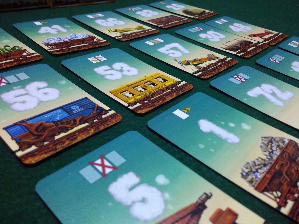 Game of trains 迷途小火車 cards